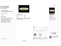 18 karaat geelgouden ring met 5,14 crt. diamant - afbeelding 2 van  11