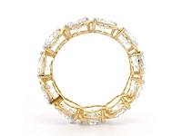 18 karaat geelgouden ring met 5,14 crt. diamant - afbeelding 8 van  11