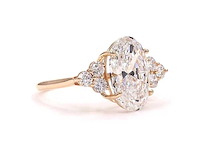 18 karaat geelgouden ring met 5,62 ct. diamant - afbeelding 5 van  7