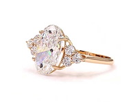 18 karaat geelgouden ring met 5,62 ct. diamant - afbeelding 7 van  7