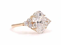 18 karaat geelgouden ring met 5,62 ct. diamant - afbeelding 5 van  7