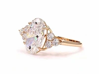 18 karaat geelgouden ring met 5,62 ct. diamant - afbeelding 7 van  7