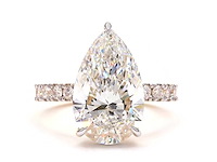 18 karaat geelgouden ring met 5,81 ct. diamant - afbeelding 6 van  9