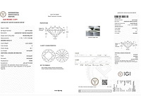 18 karaat geelgouden ring met 7,02 ct. diamant - afbeelding 2 van  9