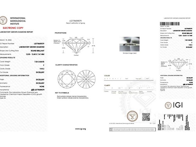 18 karaat geelgouden ring met 8,02 ct. diamant - afbeelding 2 van  7