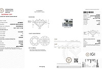 18 karaat geelgouden ring met 8,02 ct. diamant - afbeelding 2 van  7