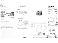 18 karaat gouden rint met 4,88 crt diamant - afbeelding 2 van  7