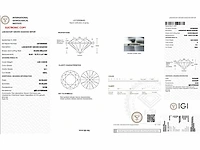 18 karaat gouden rint met 4,88 crt diamant - afbeelding 2 van  7