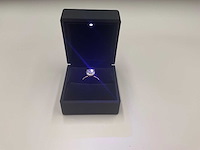 18 karaat roségouden ring met 3,07 ct. diamant - afbeelding 3 van  9