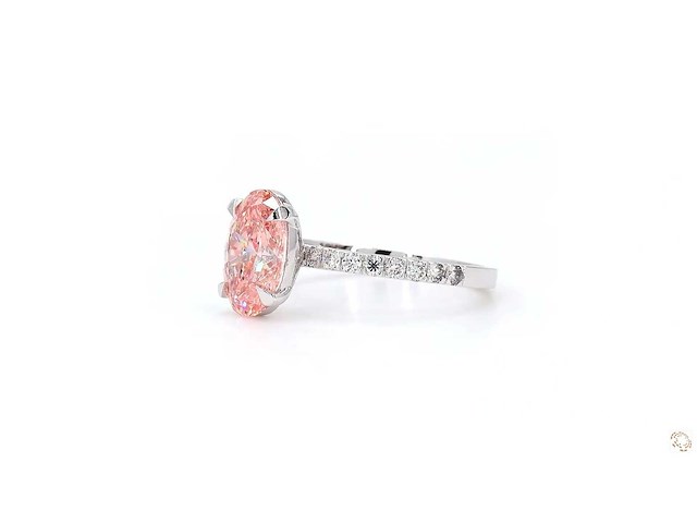 18 karaat witgouden ring met 2,30 crt. diamant - afbeelding 3 van  9