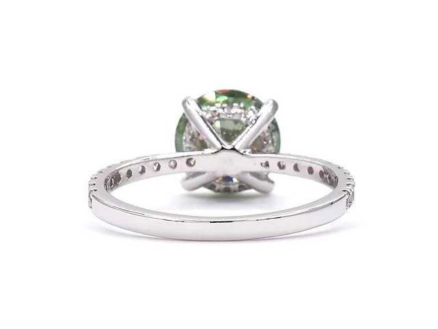 18 karaat witgouden ring met 2,32 ct. diamant - afbeelding 4 van  8