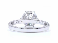 18 karaat witgouden ring met 2,44 ct. diamant - afbeelding 6 van  10