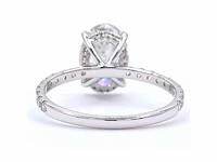 18 karaat witgouden ring met 2,46 ct. diamant - afbeelding 6 van  8