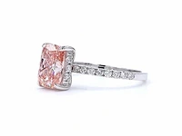 18 karaat witgouden ring met 2,46 ct. diamant - afbeelding 5 van  8