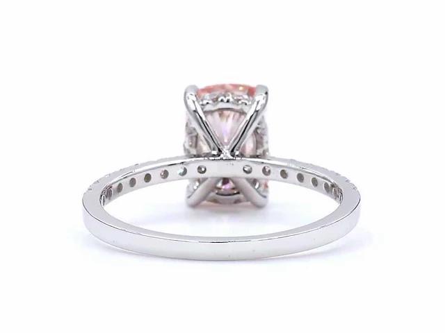 18 karaat witgouden ring met 2,46 ct. diamant - afbeelding 6 van  8