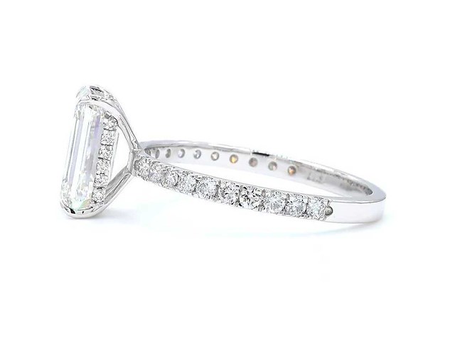 18 karaat witgouden ring met 2,48 ct. diamant - afbeelding 10 van  13