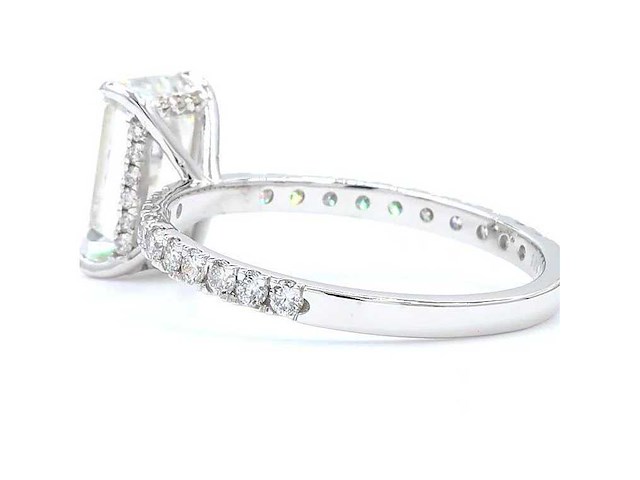 18 karaat witgouden ring met 2,48 ct. diamant - afbeelding 11 van  13
