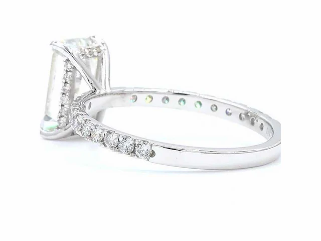 18 karaat witgouden ring met 2,48 ct. diamant - afbeelding 3 van  13