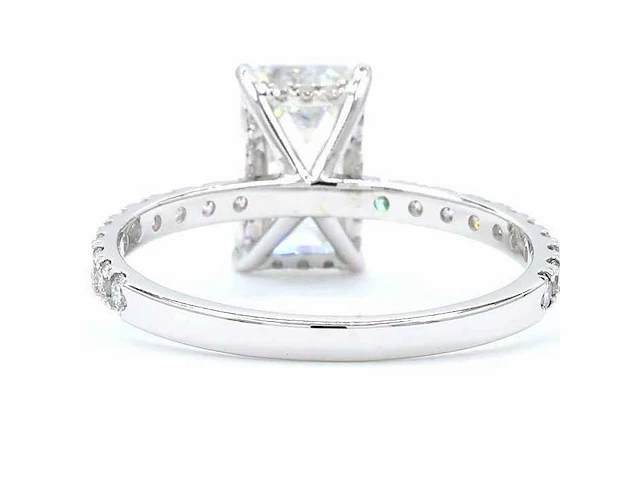 18 karaat witgouden ring met 2,48 ct. diamant - afbeelding 9 van  13