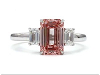 18 karaat witgouden ring met 2,51 ct. diamant - afbeelding 1 van  4