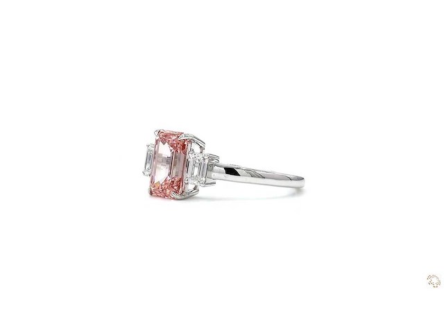 18 karaat witgouden ring met 2,51 ct. diamant - afbeelding 2 van  4