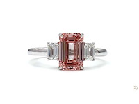 18 karaat witgouden ring met 2,51 ct. diamant - afbeelding 6 van  6