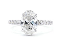 18 karaat witgouden ring met 2,59 ct. diamant - afbeelding 6 van  9