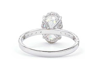 18 karaat witgouden ring met 2,59 ct. diamant - afbeelding 9 van  9