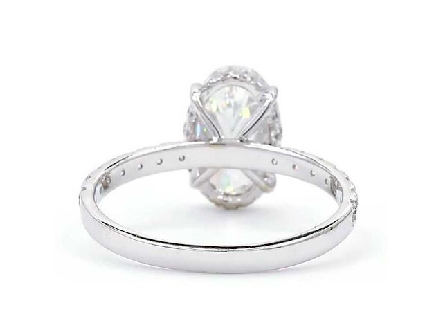 18 karaat witgouden ring met 2,59 ct. diamant - afbeelding 5 van  9