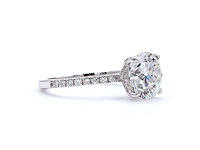 18 karaat witgouden ring met 2,70 ct. diamant - afbeelding 3 van  9