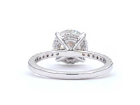 18 karaat witgouden ring met 2,70 ct. diamant - afbeelding 5 van  9