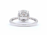 18 karaat witgouden ring met 2,70 ct. diamant - afbeelding 5 van  9