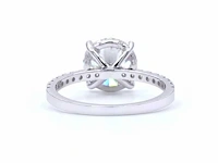 18 karaat witgouden ring met 3,32 ct. diamant - afbeelding 6 van  10