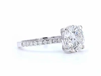 18 karaat witgouden ring met 3,32 ct. diamant - afbeelding 9 van  10