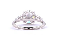 18 karaat witgouden ring met 3,35 ct. diamant - afbeelding 3 van  7
