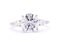 18 karaat witgouden ring met 3,35 ct. diamant - afbeelding 5 van  7