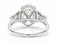 18 karaat witgouden ring met 3,44 ct. diamant - afbeelding 3 van  17