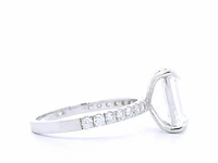 18 karaat witgouden ring met 3,46 crt. diamant - afbeelding 5 van  8
