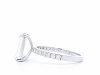 18 karaat witgouden ring met 3,46 crt. diamant - afbeelding 8 van  8