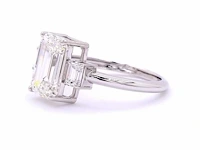 18 karaat witgouden ring met 3,56 ct. diamant - afbeelding 2 van  6