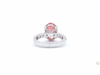 18 karaat witgouden ring met 4,49 crt. diamant - afbeelding 6 van  8