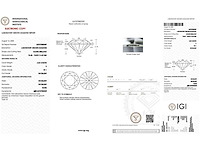 18 karaat witgouden ring met 4,70 crt. diamant - afbeelding 2 van  6