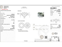 18 karaat witgouden ring met 5,00 ct. diamant - afbeelding 2 van  5
