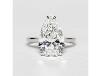 18 karaat witgouden ring met 5,01 crt. diamant - afbeelding 6 van  11