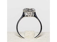 18 karaat witgouden ring met 5,01 crt. diamant - afbeelding 10 van  11