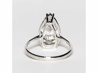 18 karaat witgouden ring met 5,01 crt. diamant - afbeelding 3 van  11