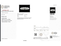 18 karaat witgouden ring met 6,47 crt. diamant - afbeelding 2 van  9