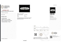 18 karaat witgouden ring met 6,47 crt. diamant - afbeelding 2 van  7