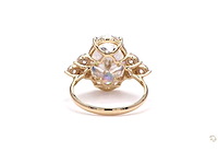 18 karaat witgouden ring met 7,85 crt diamant - afbeelding 7 van  8
