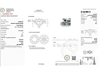 18 krt. geel gouden ring met diamant 4,00 crt. - afbeelding 5 van  12